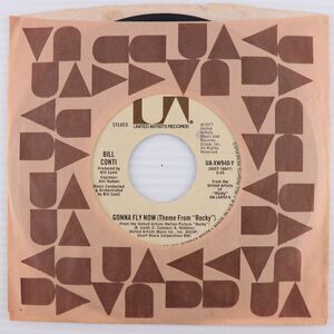 Bill Conti – Gonna Fly Now (Theme From "Rocky") - 1977 45 rpm Record UA-XW940-Y